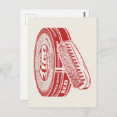 赤い靴磨き ポストカード (正面/裏面)