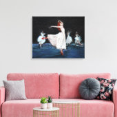 赤い靴 キャンバスプリント (インサイチュ (リビング))