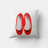 赤い靴 クッション (裏面)