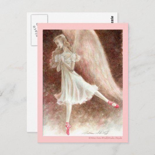 赤い靴 ポストカード (正面/裏面)