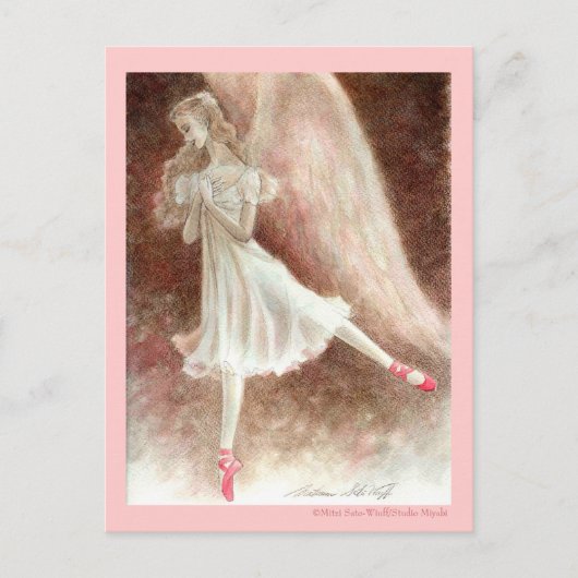 赤い靴 ポストカード (正面)
