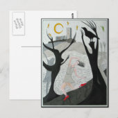 赤い靴 ポストカード (正面/裏面)