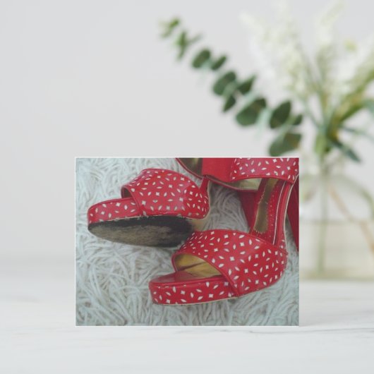 赤い靴 ポストカード (スタンド正面)