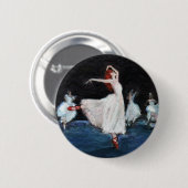 赤い靴 缶バッジ (正面&裏面)