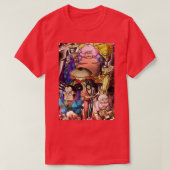 赤い鞘の一枚 Tシャツ (デザイン正面)