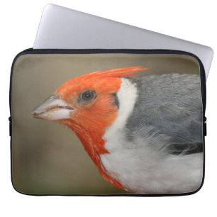 赤い頂点に達された(鳥)ショウジョウコウカンチョウ ラップトップスリーブ