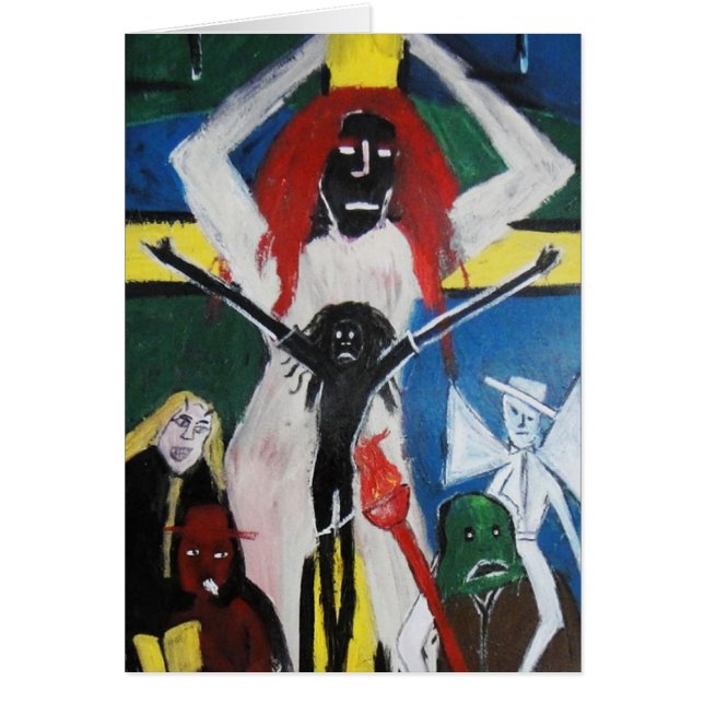 赤い頭のイエス様を恐れる (正面)