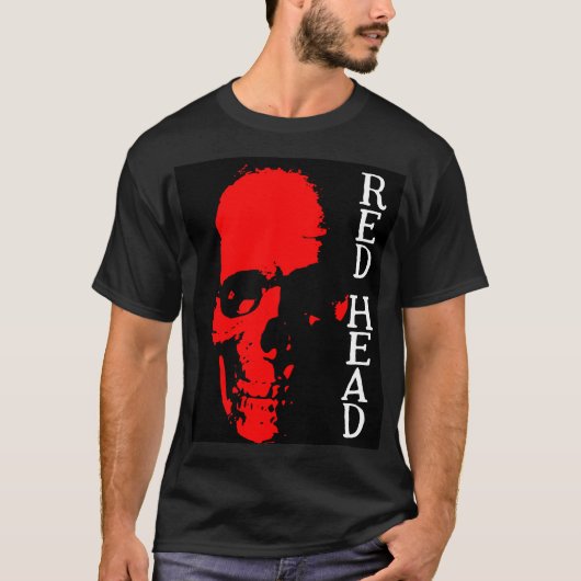 赤い頭のTシャツ Tシャツ (正面)