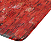 赤い願い カッティングボード (角)