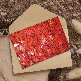 赤い願い カード