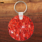 赤い願い キーホルダー (正面)