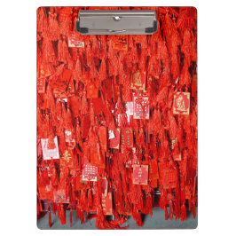 赤い願い クリップボード