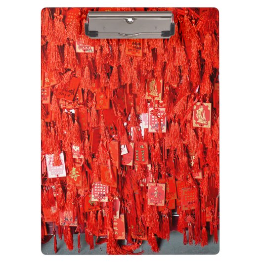 赤い願い クリップボード (正面)