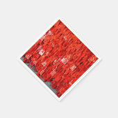 赤い願い スタンダードカクテルナプキン (角)