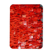 赤い願い マグネット (縦)