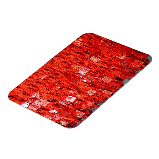 赤い願い マグネット (左側)