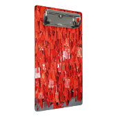 赤い願い ミニクリップボード (アングル)