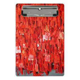 赤い願い ミニクリップボード