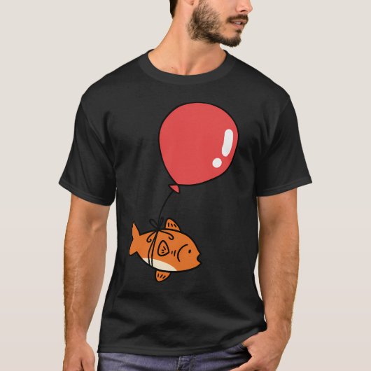 赤い風船魚 Tシャツ (正面)