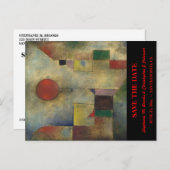 「赤い風船」ウェブサイトでSave the Dateを保存 / ウェブサイト 案内ポストカード (正面/裏面)