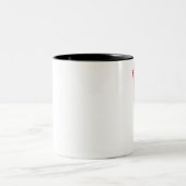赤い風船 ツートーンマグカップ (中央)