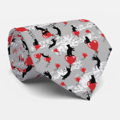 赤い飛んでいる風船 ネクタイ (ロール)