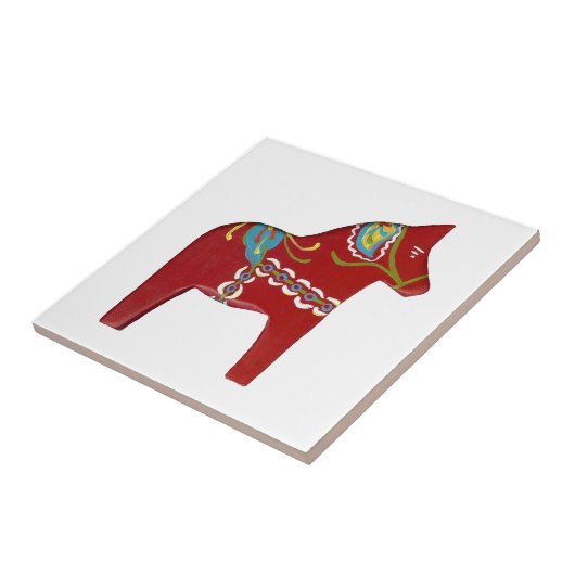 赤い馬瓦 タイル (側面)