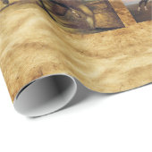 赤い馬 ラッピングペーパー (ロールコーナー)