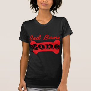 赤い骨の地帯のTシャツ Tシャツ