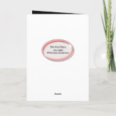 赤い高い靴(掲示板付き) カード (裏面)