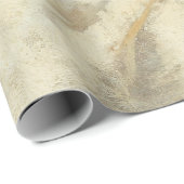 赤い髪のベッドに横たわる美しい少女 ラッピングペーパー (ロールコーナー)