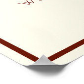 赤い髪の子猫引用文 ポスター (角)