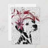 赤い魅惑のダルマチア ポストカード (正面/裏面)