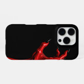 赤い魔女の爪 ゴシックスマホケース iPhoneケース (裏面横)