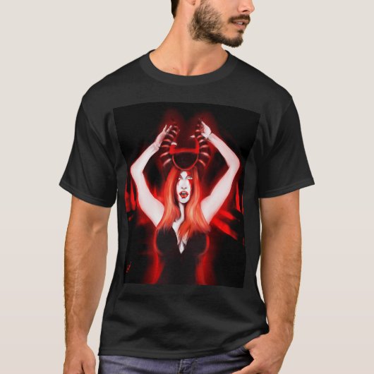 赤い魔女 Tシャツ (正面)
