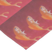赤い魚のテーブルクロス テーブルクロス (アングル)