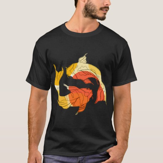 赤い魚 Tシャツ (正面)