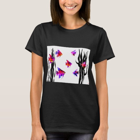 赤い魚 Tシャツ (正面)