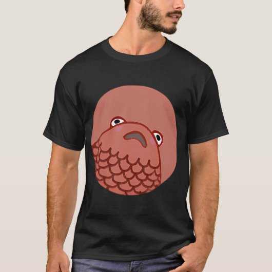 赤い魚 Tシャツ (正面)