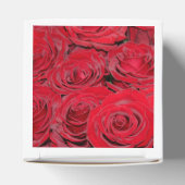 赤い鮮やかバラ フェイバーボックス (上部)