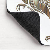 赤い鳥の熱くする銅 マウスパッド (コーナー)