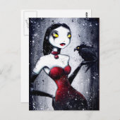 赤い鳥はがき ポストカード (正面/裏面)