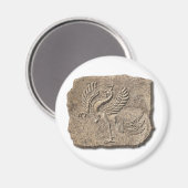 赤い鳥石 マグネット (正面/裏面)