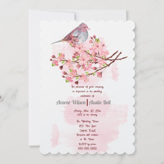 赤い鳥色のさくらんぼ (正面)