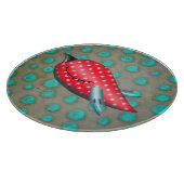 赤い鳥 カッティングボード (角)