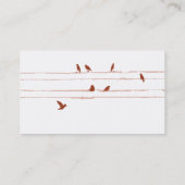 赤い鳥-ビジネス 名刺 (裏面)