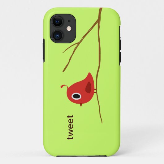 赤い鳥 Case-Mate iPhoneケース (裏面)