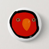 赤い鳥"GUMI" 缶バッジ (正面)