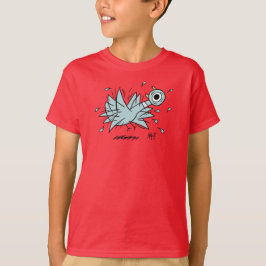 赤い鳩のフリーズアウト キッズ Tシャツ