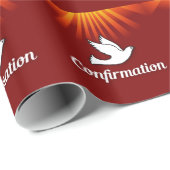 赤い鳩の確認 ラッピングペーパー (ロールコーナー)